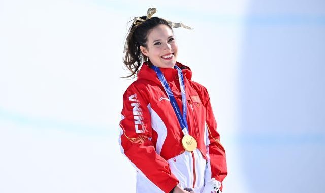 谷爱凌：3块金牌6块奖牌我打破两项纪录拿牌率100%