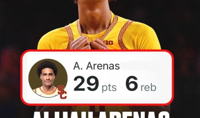 29分6板！阿利贾·阿里纳斯生涯第五场NCAA比赛打出高光表现