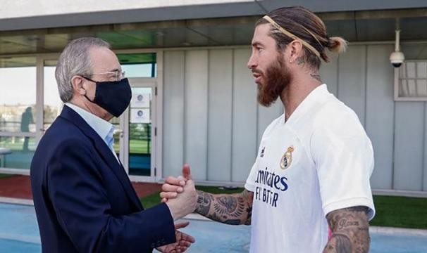 真人-拉莫斯续约快掀桌子了，队长主席都坚持说对方扯淡